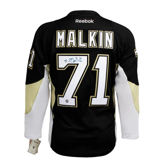 Load image into Gallery viewer, Evgeni Malkin Signed Pittsburgh Penguins Vintage Reebok Jersey
