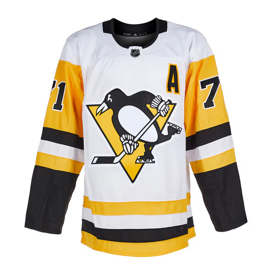 Evgeni Malkin Signed Pittsburgh Penguins White adidas Jersey Player X