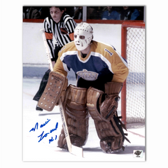 Mario Lessard Autographed Los Angeles Kings 8x10 Photo