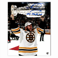 Mark Recchi Autographed Boston Bruins Stanley Cup 8x10 Photo