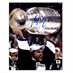 Martin St. Louis Autographed Tampa Bay Lightning 2004 Stanley Cup 8x10 Photo