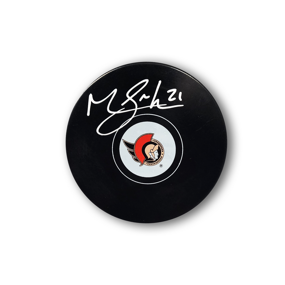 Mathieu Joseph Autographed Ottawa Senators Hockey Puck