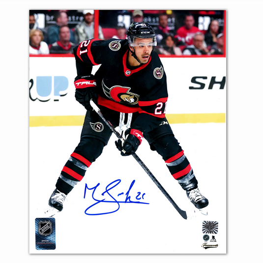 Mathieu Joseph Autographed Ottawa Senators Home 8x10 Photo