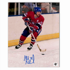 Mats Naslund Autographed Montreal Canadiens 8x10 Photo