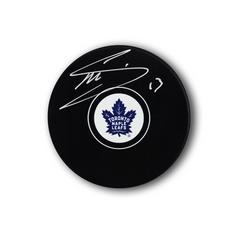 Mats Sundin Autographed Toronto Maple Leafs Hockey Puck