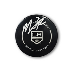 Matt Roy Autographed Los Angeles Kings Official Hockey Puck