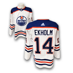 Mattias Ekholm Autographed Edmonton Oilers Away Adidas Jersey
