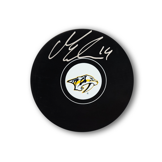 Mattias Ekholm Autographed Nashville Predators Hockey Puck