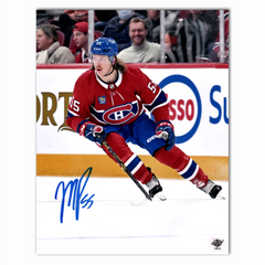 Michael Pezzetta Autographed Montreal Canadiens Home 8x10 Photo