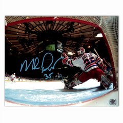Mike Richter Autographed New York Rangers Away 8x10 Horizontal Photo
