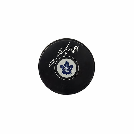 Mikhail Grabovski Autographed Toronto Maple Leafs Hockey Puck