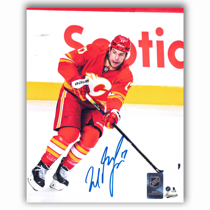 Milan Lucic Calgary Flames Home Autographed 8x10 Photo