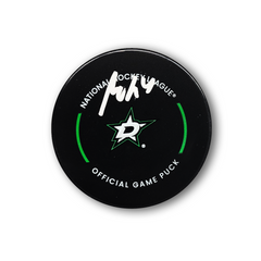 Miro Heiskanen Autographed Dallas Stars Official Hockey Puck