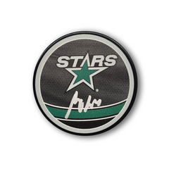 Miro Heiskanen Autographed Dallas Stars Reverse Retro Hockey Puck