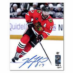 Nick Foligno Autographed Chicago Black Hawks Home 8x10 Photo