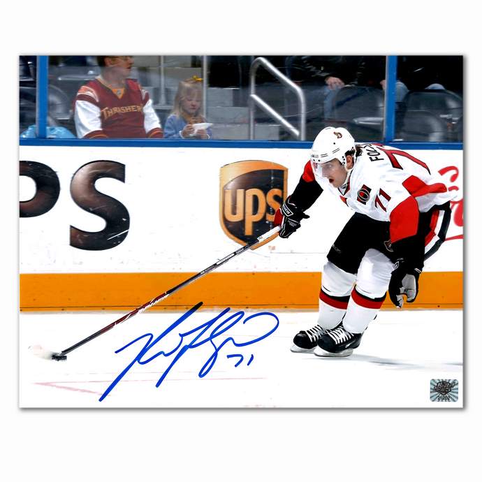 Nick Foligno Autographed Ottawa Senators Home 8x10 Photo