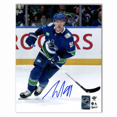 Nikita Zadorov Autographed Vancouver Canucks Home 8x10 Photo