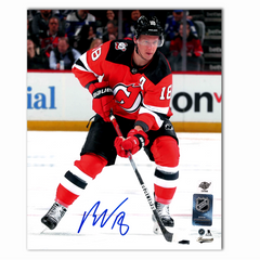 Ondrej Palat Autographed New Jersey Devils Home 8x10 Photo