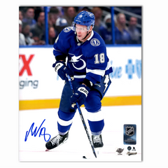 Ondrej Palat Autographed Tampa Bay Lightning Home 8x10 Photo