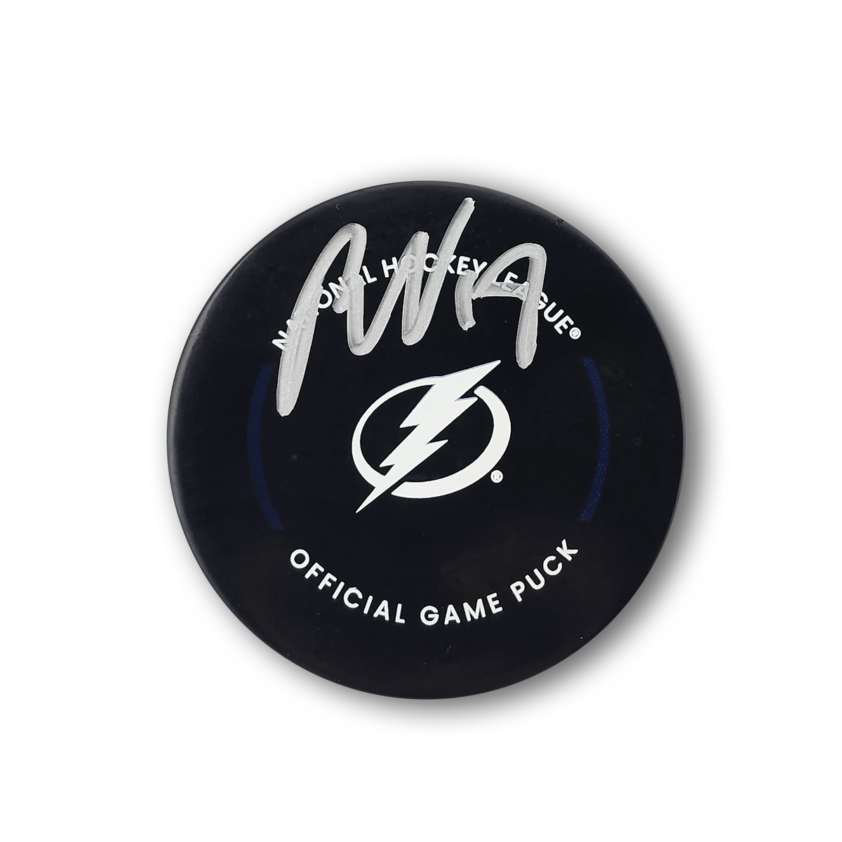 Ondrej Palat Autographed Tampa Bay Lightning Official Hockey Puck
