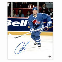 Owen Nolan Autographed Quebec Nordiques 8x10 Photo