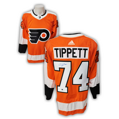 Owen Tippett Autographed Philadelphia Flyers Home Adidas Jersey