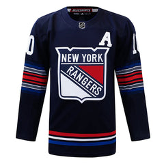 Artemi Panarin Signed New York Rangers Alt Crest adidas Jersey