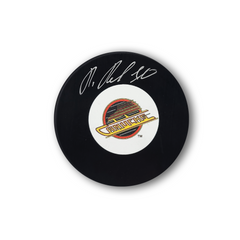 Pavel Bure Autographed Vancouver Canucks Hockey Puck