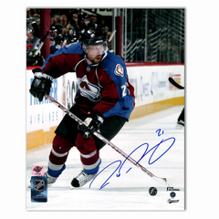 Peter Forsberg Autographed Colorado Avalanche Home 8x10 Photo