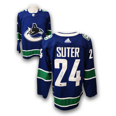 Pius Suter Autographed Vancouver Canucks Home Adidas Jersey