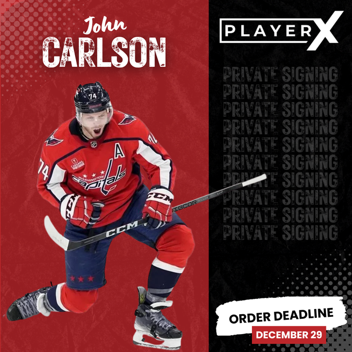 Pre-Order - John Carlson - Send-In