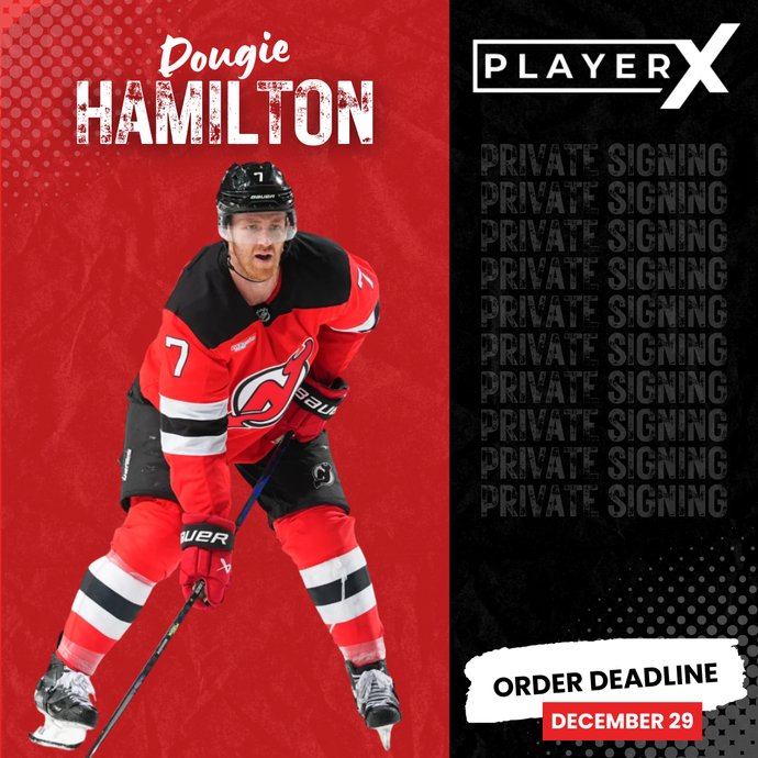 Pre-Order - Dougie Hamilton - Send-In