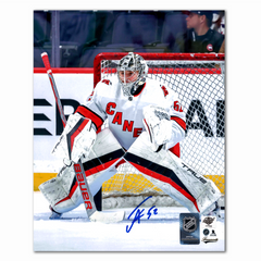 Pyotr Kochetkov Autographed Carolina Hurricanes Away 8x10 Photo
