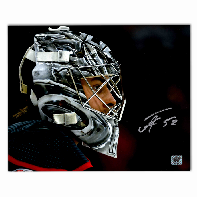 Pyotr Kochetkov Autographed Carolina Hurricanes Horizontal Close Up 8x10 Photo