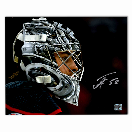 Pyotr Kochetkov Autographed Carolina Hurricanes Horizontal Close Up 8x10 Photo