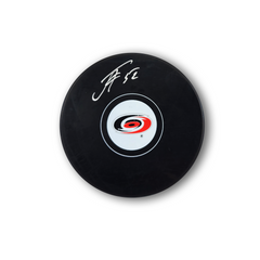 Pyotr Kochetkov Autographed Carolina Hurricanes Hockey Puck