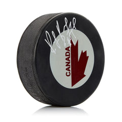 Ray Bourque Autographed Team Canada Hockey Puck