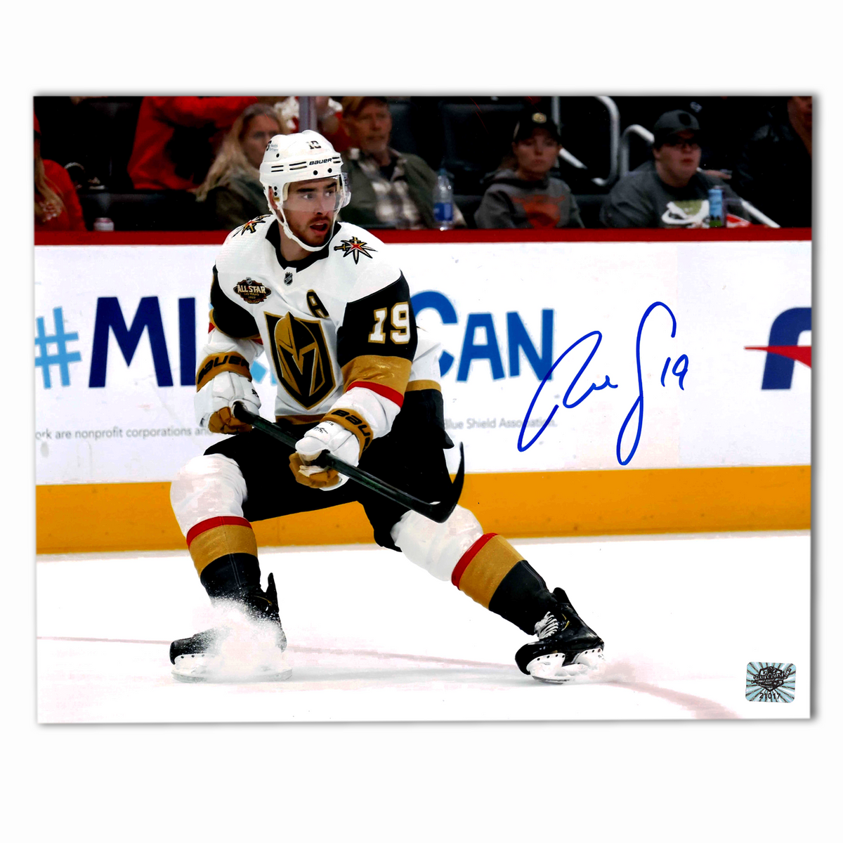 Reilly Smith Autographed Vegas Golden Knights Away 8x10 Photo
