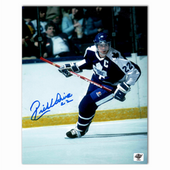 Rick Vaive Autographed Toronto Maple Leafs 8x10 Action Photo