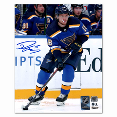 Robert Thomas Autographed St. Louis Blues Home 8x10 Photo