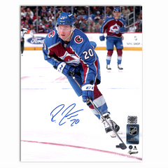 Ross Colton Autographed Colorado Avalanche Home 8x10 Photo