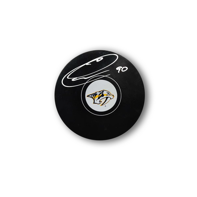 Ryan O'Reilly Autographed Nashville Predators Hockey Puck