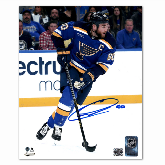 Ryan O'Reilly Autographed St. Louis Blues Home 8x10 Photo