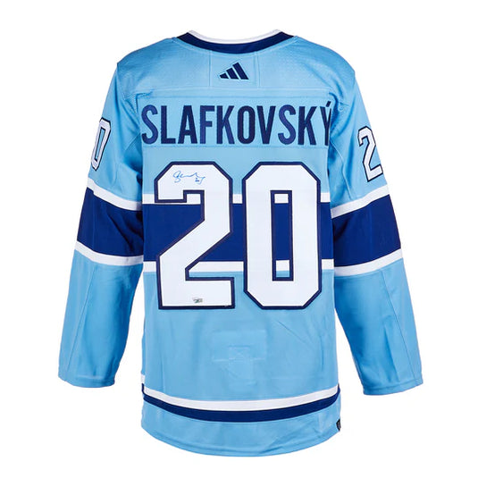 Juraj Slafkovsky Signed Montreal Canadiens Reverse Retro 2.0 adidas Jersey