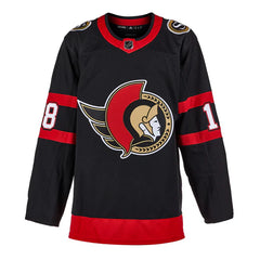 Tim Stutzle Autographed Ottawa Senators Adidas Jersey