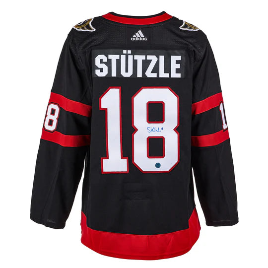 Tim Stutzle Autographed Ottawa Senators Adidas Jersey