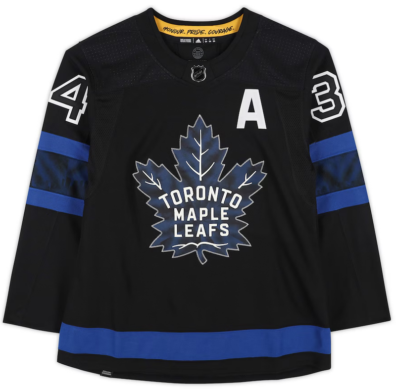 Load image into Gallery viewer, Auston Matthews Black Toronto Maple Leafs Autographed Adidas Alternate Authentic Jersey
