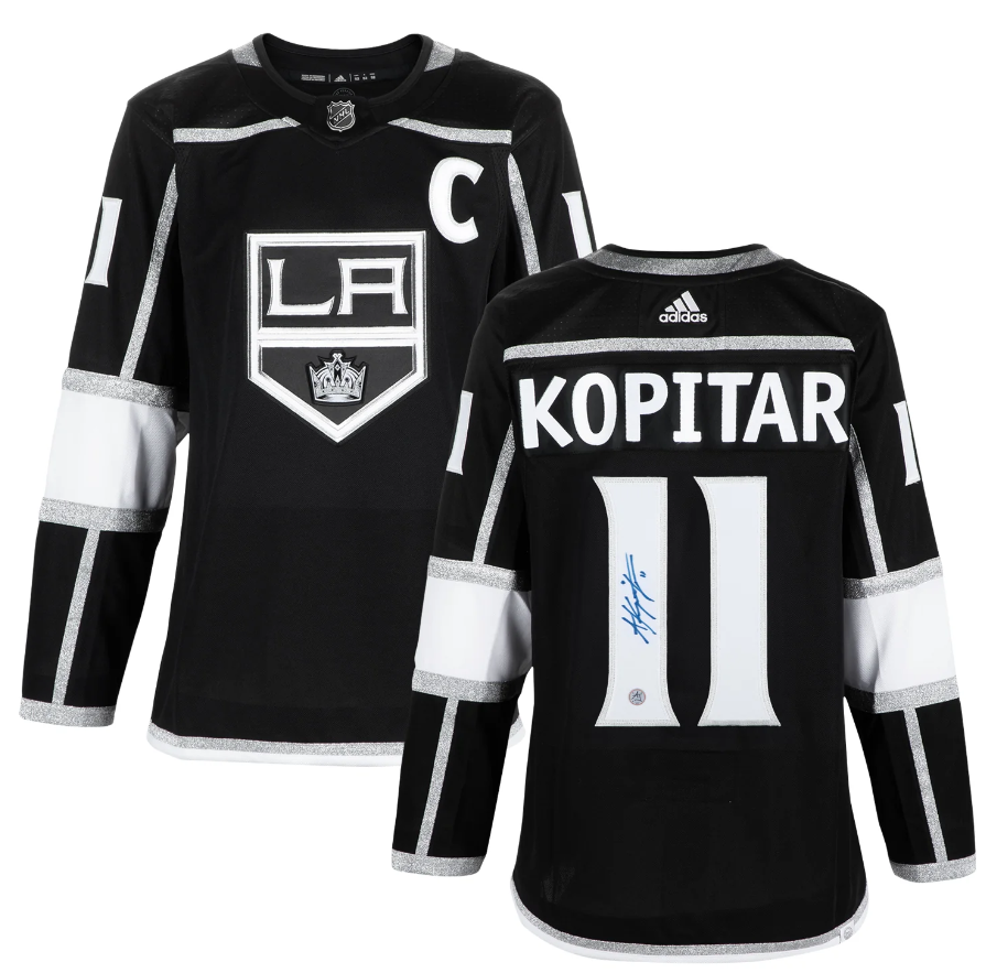 Anze Kopitar Autographed Los Angeles Kings adidas Jersey