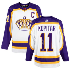 Anze Kopitar Signed Los Angeles Kings Reverse Retro 2.0 adidas Jersey