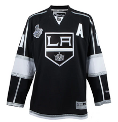 Anze Kopitar Signed Los Angeles Kings Vintage Stanley Cup Reebok Jersey